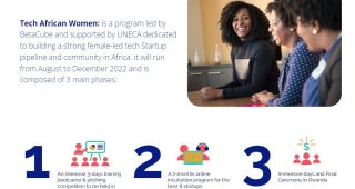 Appel à candidatures du programme Tech African Women